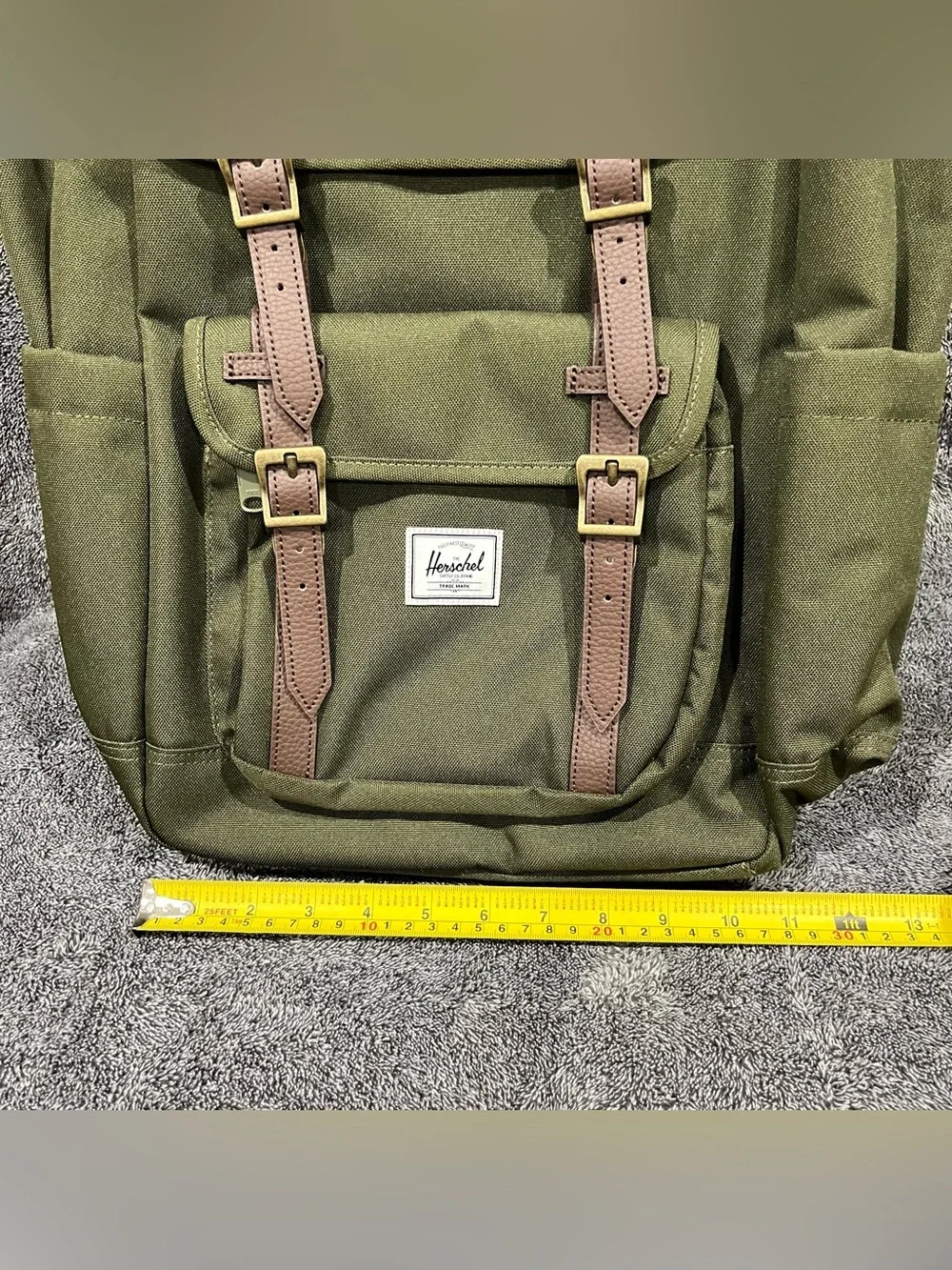Herschel Little America Backpack Ivy green/ army green